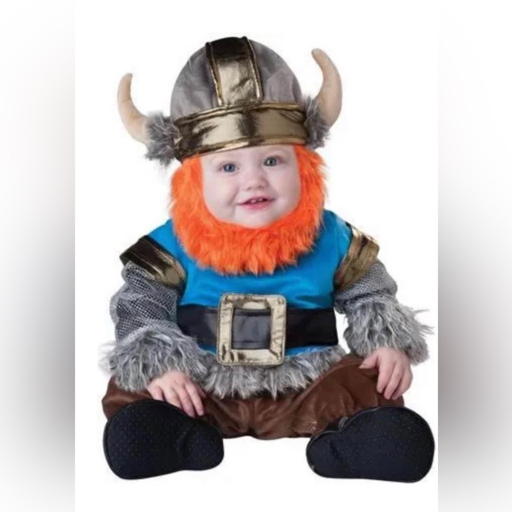 Viking baby Halloween costume